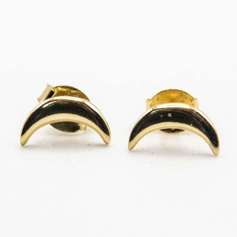 Tornillos de Plata con Baño de Oro Diseño de Lunas