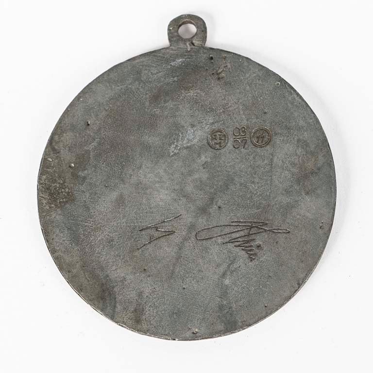Medallón de metal de los Juegos Olímpicos de Berlín 1936 - imagen 2