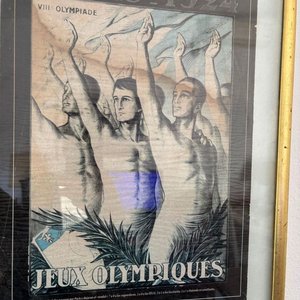 Afiche Enmarcado Juegos Olímpicos París 1924 - Uruguay - imagen 4