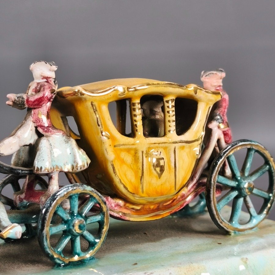 Figuras de Diligencia y Figuras Humanas Pintadas a Mano - imagen 4