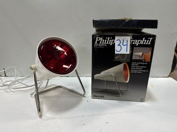 Lámpara Infrarroja Philips HP 3609 S con Caja - imagen 1