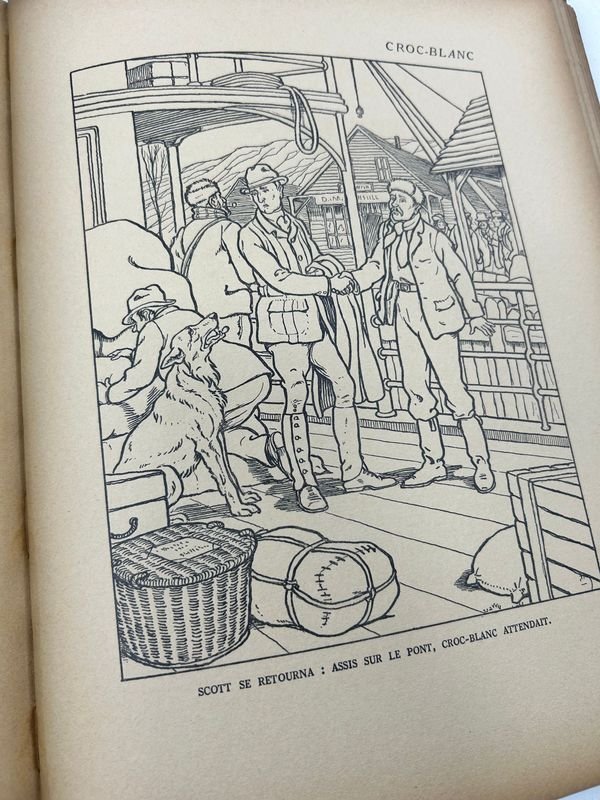 Libro de Jack London, edición francesa vintage - imagen 7