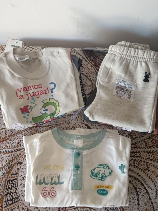Remeras de manga corta y larga, jogging y shorts musculosos - imagen 3