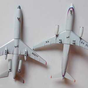 Aviones Rusos Tupolev 214 y 154 Aeroflot Escala 1/500 Herpa - imagen 3