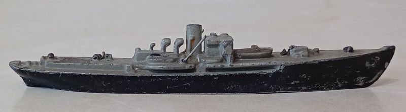 Barco de Guerra a escala de Plomo ALEMÁN. Colección