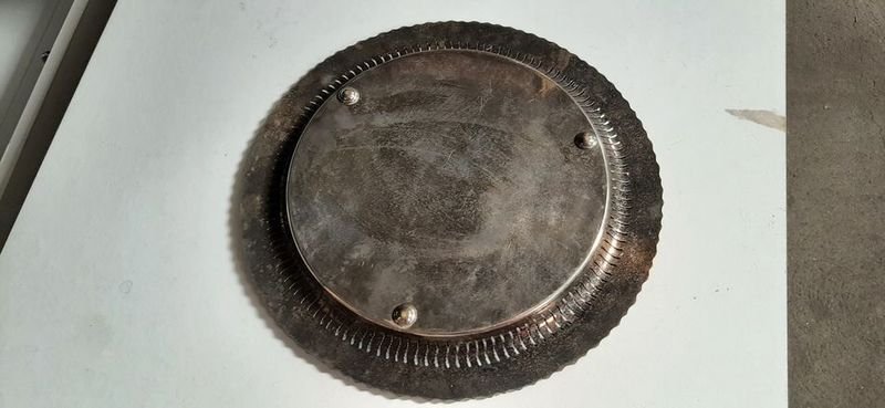 Plato de plata con diamante - imagen 2
