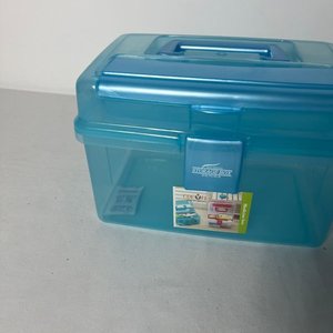 Botiquín Organizador Plástico Azul con Reparticiones - imagen 7