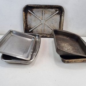 Conjunto de 5 Fuentes para Horno de Acero Inoxidable y Chapa - imagen 2