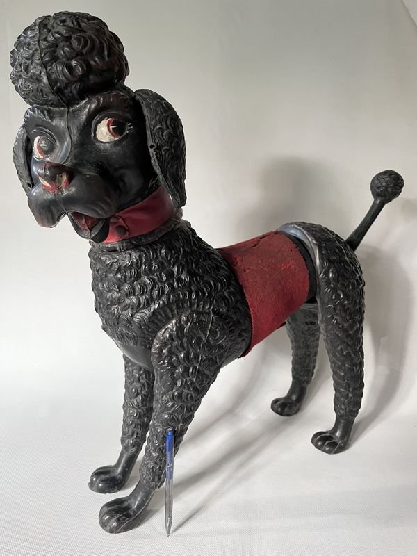 Juguete Vintage Coleccionable Perro Articulado - imagen 6