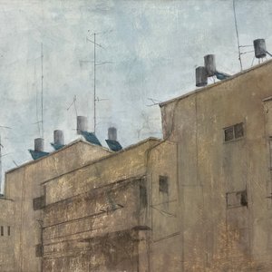 Lote siguiente: Oleo "TLV Sur" de Gabriel Regal, 70 x 135 cm