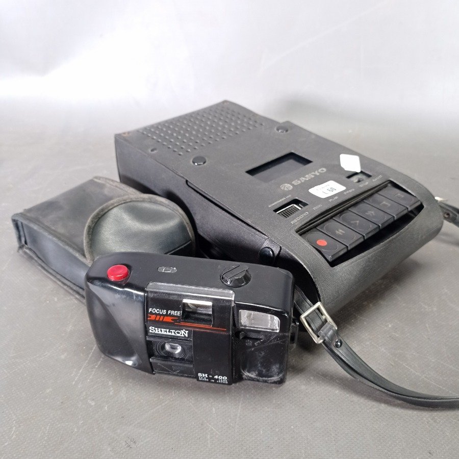 Sanyo Reproductor Grabador de Cassette y Cámara Shelton SH-400 - imagen 2