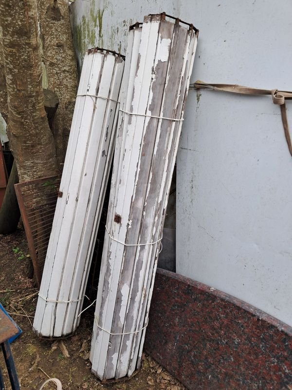 Cortinas de Enrollar de Madera Douglas Fir (2 unidades)