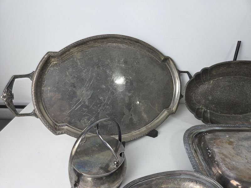 Accesorios de mesa y decoración en plata y metal - imagen 9