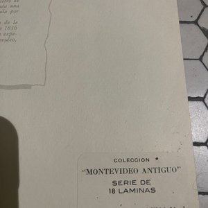 Lámina Antigua "Porte Extérieure de Montevideo" - Uruguay, Pl. 13 - imagen 4
