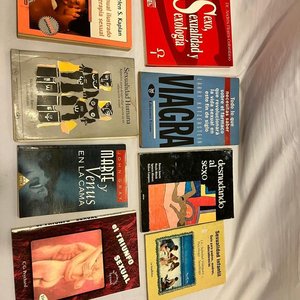 Lote de 8 Libros Usados sobre Sexualidad, Terapia de Pareja y Salud Sexual - imagen 1