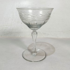 Lote de 20 Copas de Cristal Hialino con Diseño Grabado - imagen 4