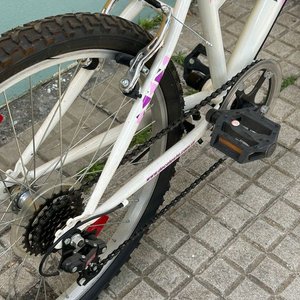 Bicicleta Baccio Alpina Rodado 24 Blanca Casi Nueva - imagen 14