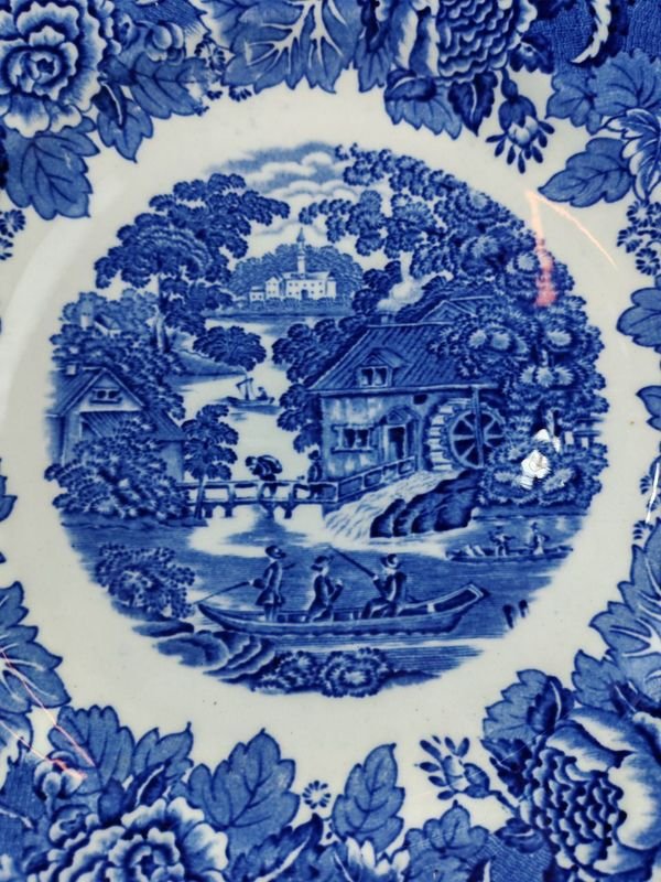 Platos de Porcelana Finaldesa en Excelente Condición - imagen 6
