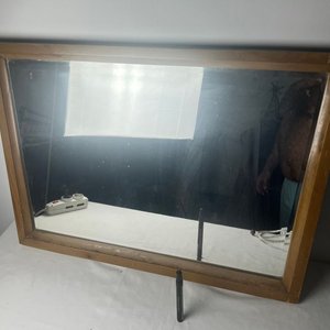 Espejo Americano Rectangular con Marco de Madera y Biselado - imagen 5