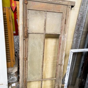 Lote anterior: Ventana Antigua de Madera y Vidrio con Faltante de Hoja - 175x75 cm