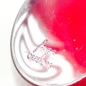 Centro de Cristal Rojo Orrefors - imagen 4