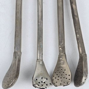 Lote de 4 Bombillas para Mate con Detalles Decorativos - imagen 4