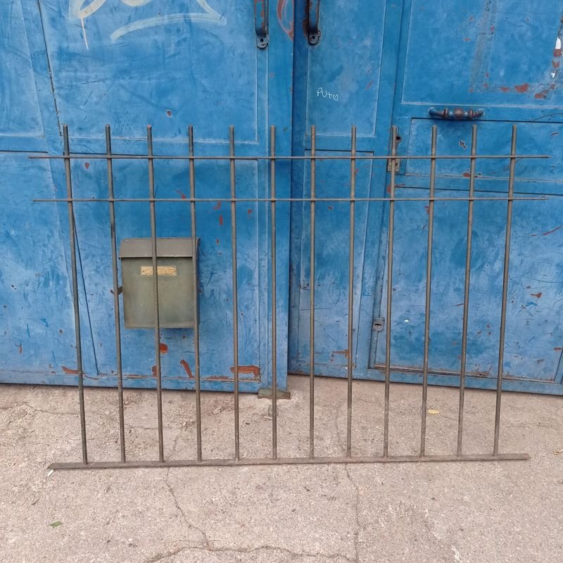 Tres tramos de reja en varilla de 14mm para jardín - imagen 7