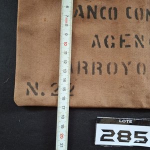 Antiguas Bolsas de Caudales Lloyds Bank Tela Banco Comercial Arroyo Seco - imagen 3