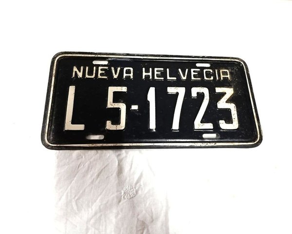 Matrícula Original de Nueva Helvecia L 5-1723
