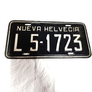 Lote siguiente: Matrícula Original de Nueva Helvecia L 5-1723
