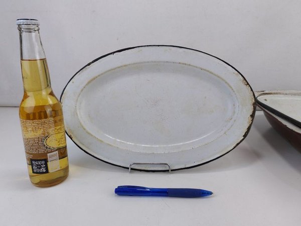 Bandeja y fuentes esmaltadas en venta - imagen 5