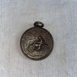 Medalla Ciclismo Club América Amberes 1925 Primer Puesto Dassori - imagen 2