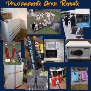 HOY REMATE : Liquidación Tienda 1ra parte por cuenta y orden de sus propietarios, destacando: Cajas fuertes, Maniquís, Extintores, transformadores, Luces, Exhibidor, Perchas, Infladores de globos, impresora térmica y muchos lotes más... con tecnología y electrodomésticos