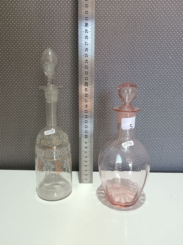 Dos botellones de cristal antiguos y valiosos - imagen 6