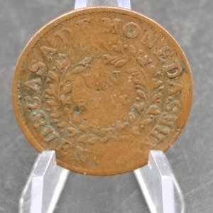Moneda Argentina 1 Real 1840 Cobre - CJ#16.3.1 Variante Escasa - imagen 3