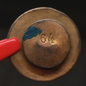 Pin/Solapero Banco de Cobranzas Uruguay Década 50 Bronce Esmalte Negro - imagen 5