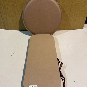 Taburete Plegable de Cartón y Cuero Sintético - imagen 4