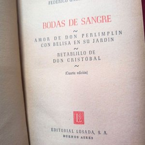 Obras Completas de Federico García Lorca - 7 Tomos - Editorial Losada (1944) - imagen 3