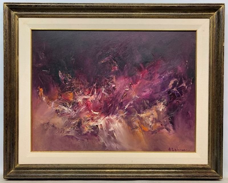 Lote siguiente: Pintura Abstracta de Ambar Labruna en Óleo sobre Tela