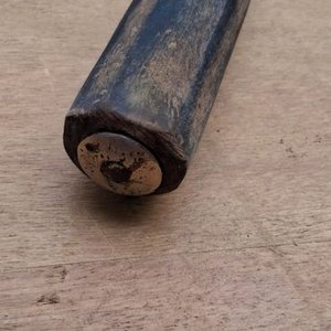 Cuchillo Antiguo "Acero Búfalo" con Hoja de 18 cm y Cabo de Guampa - imagen 4