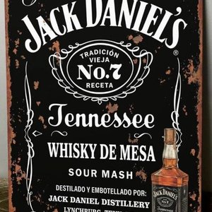 Lote anterior: Cartel Decorativo Chapa Jack Daniel's Tennessee Sour Mash 28x19 cm