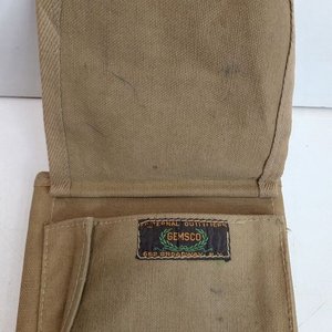 Estuche Militar GEMSCO de Lona Caqui para Mapas o Documentos - imagen 3