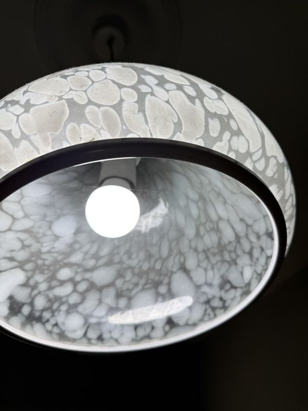Plafón de Cristal de Murano con Diseño Marbelado - imagen 2