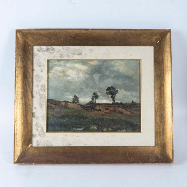 Óleo dañado "Campo"