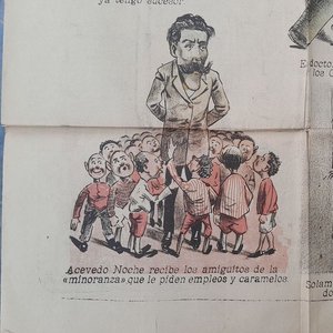 Periódico "La Mosca" de Octubre de 1905 - Prensa Satírica Uruguaya - imagen 5