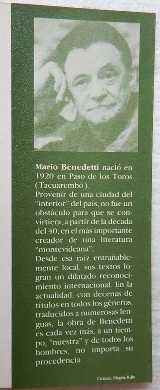 Libro de Poetas De Cercanías de Mario Benedetti - imagen 6
