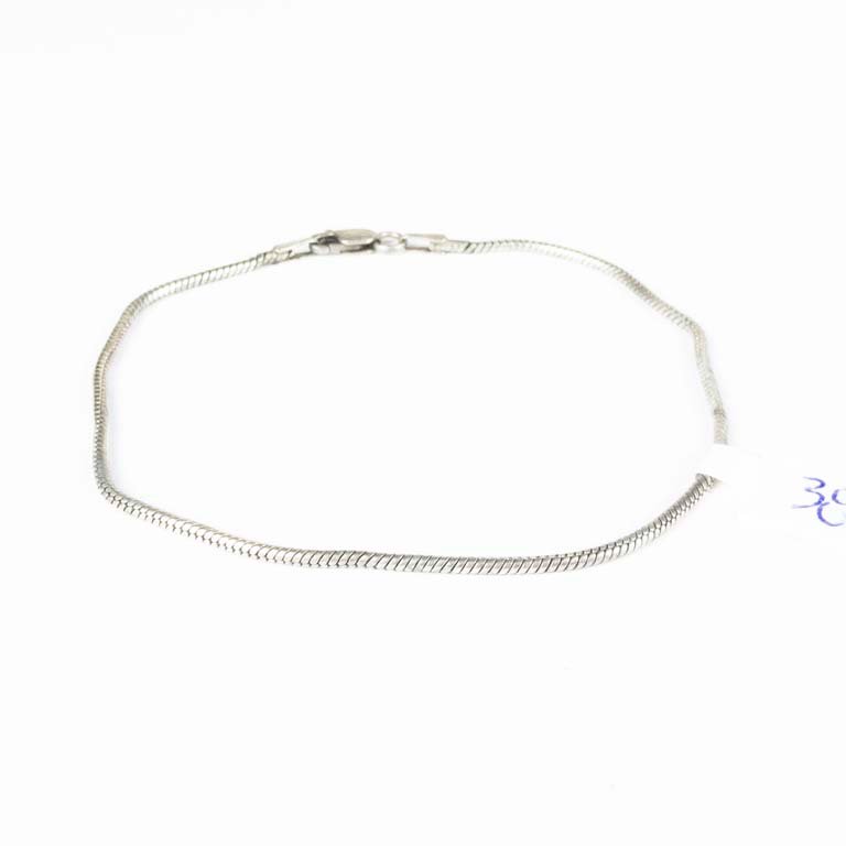 Pulsera de Plata con Cadena y Claspe - imagen 2