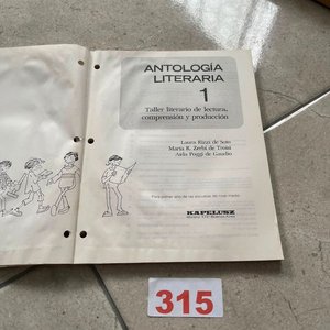 Antología Literaria 1: Libro para Primer Año de Nivel Medio - imagen 2