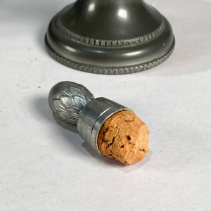Juego de 2 Jarras Vintage de Metal y Cristal Hialino - imagen 4