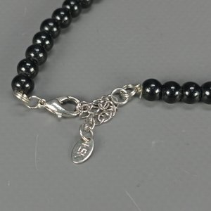 Dos Collares: Perlas Negras y Gargantilla Alpaca con Nácar y Esmalte - imagen 10